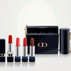 Dior rouge minaudière clutch lipstick set